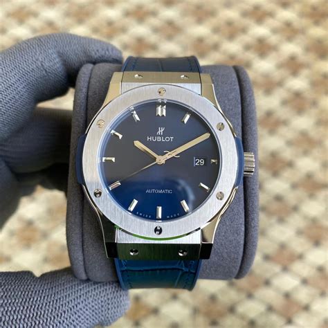 replica hublot classic titanium blu|Hublot Classic Fusion Replica Collection .